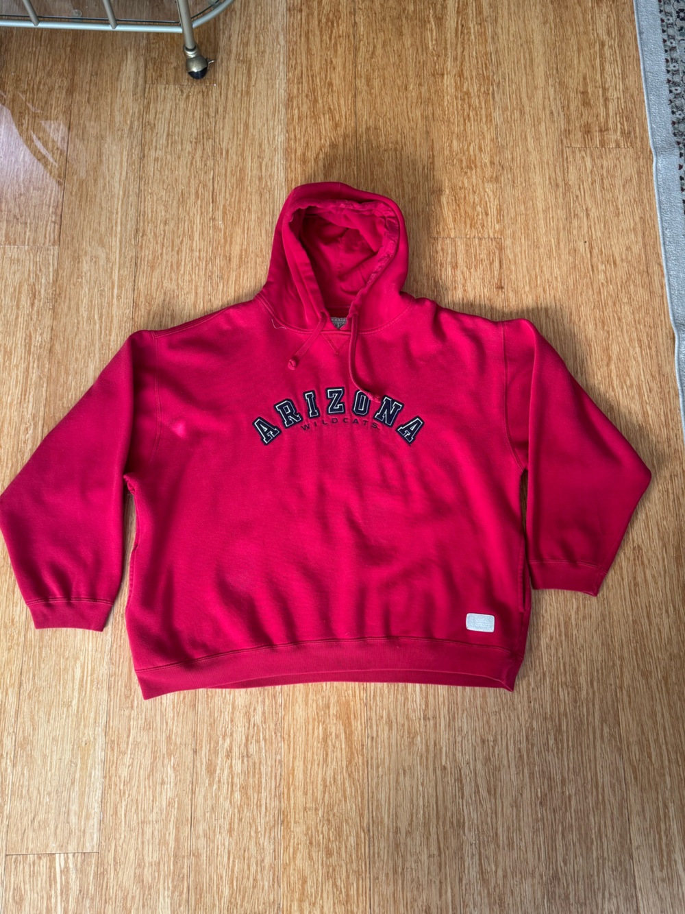 G Big Cotton Gear for Sports University of Arizona Wildcats red hoodie